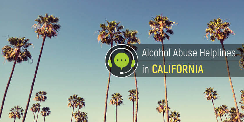 Alcoholism helplines in California